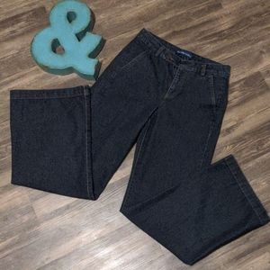 BANDOLINO wide leg jeans size 8
